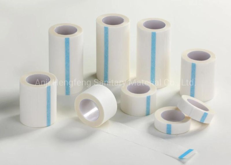 Mdr CE Approved White or Skin Paper and Nonwoven Tape Gentle to The Skin