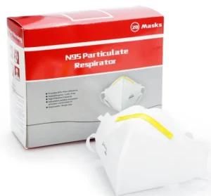 Fast Delivery Daily Protective N95 Folding Nonwoven 3 Ply Protective Wholesale Face Mask