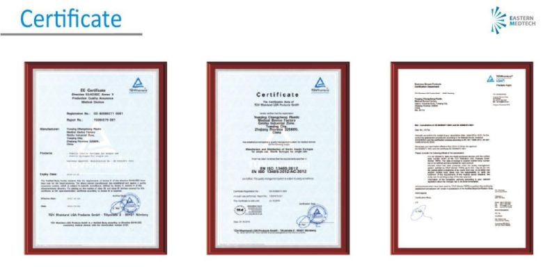 China Needle Factory CE&ISO Certificated Disposable Standard Hypodermic Needle