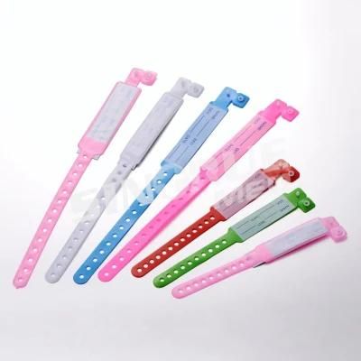 High Quality Hospital PVC Disposable Medical I. D. Bracelet