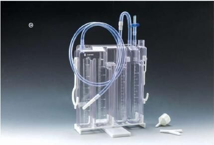 Medical Diposable Single/Double/Triple Chamber Chest Thoracic Drainage Bottle with CE Certificate