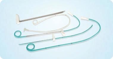 Pigtail Nephrostomy Catheter Compatible Ureteral Stent