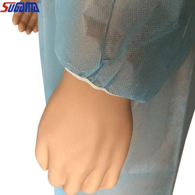 Surgical Gown Disposable Patient Medical Isolation Gown with Low Price