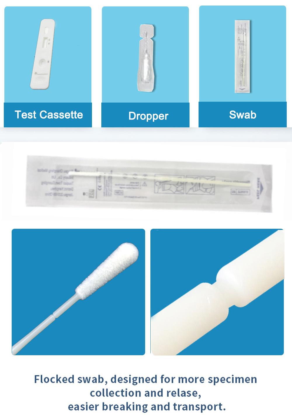 CE Approved Self Testing Sejoy Nasal Antigen Test Kit