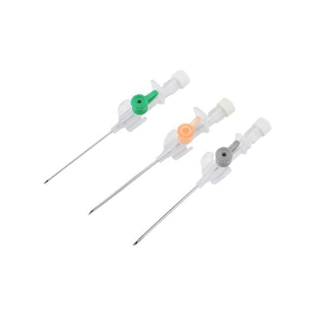 Disposable IV Cannula with Wing with Injection Port I. V. Cannula Pen Type