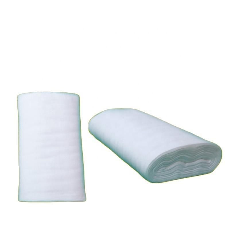 Jr007 Zigzag Rolled Pillow Shape Hydrophilic Absorbent Gauze Bandage Roll