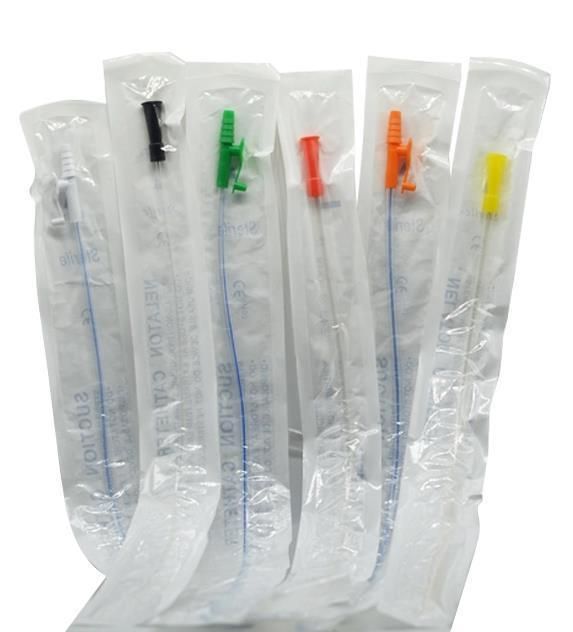 Disposable PVC Suction Catheter with CE, ISO, FDA Approval Cap-Cone Type