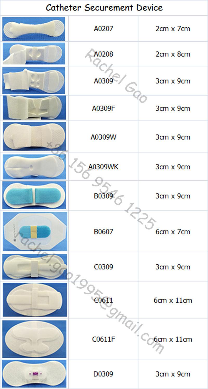 Medical Aseptic Statlock Picc and CVC Stabilization Device with Non-Woven Fabric