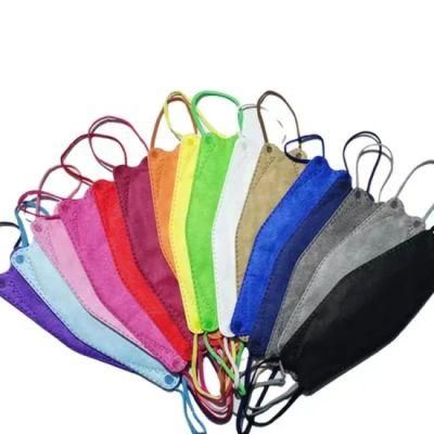 Colors Kf94 Protection Face Mask Stock Wholesale Comfortable Earloop Kf94