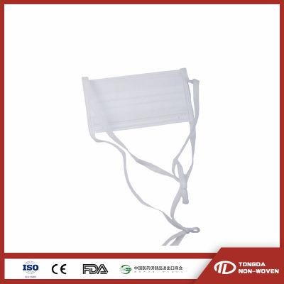 Hot Sales Disposable Tie on Surgical Face Mask for Hospital Use