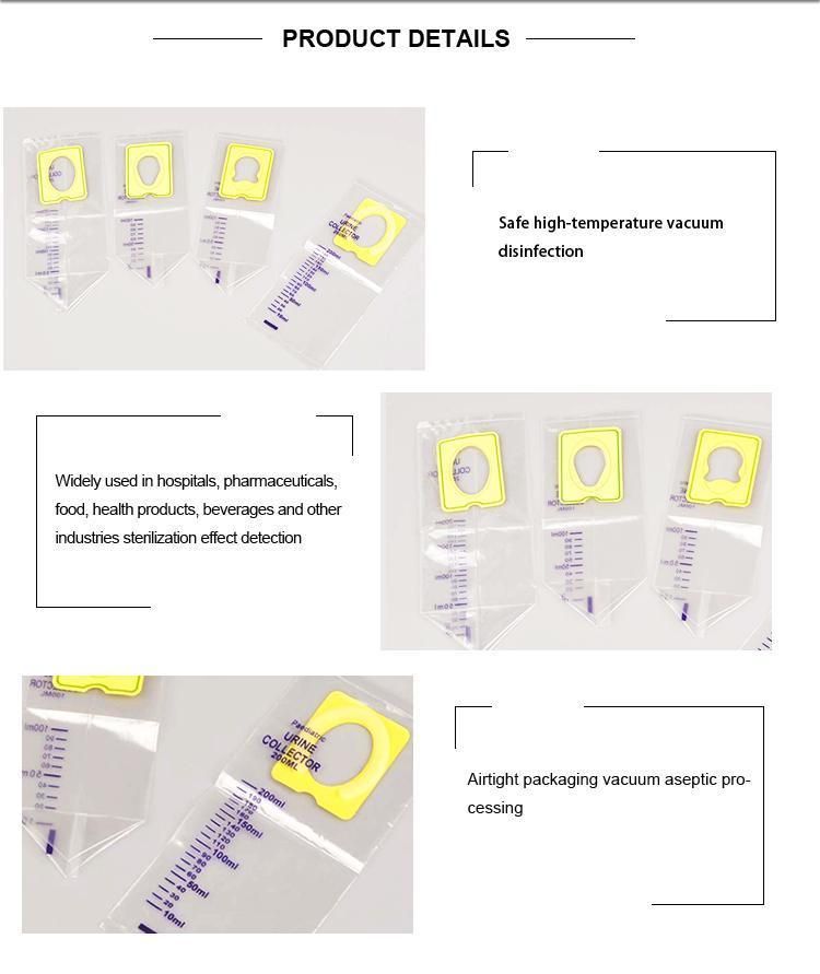 Disposable Pediatric Portable Urine Collection Bag in Sterilization