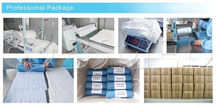Medical Disposable Cotton Wool Roll for Wound Dressing FDA Ce ISO Certificates Factory Directly
