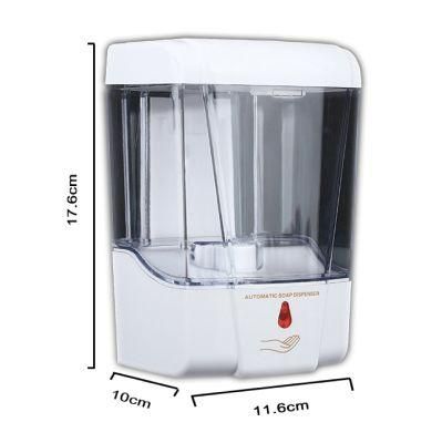 Hot Sale 800ml Plastic Wall-Mounted Non-Contact Automatic Sensor Soap Dispenser