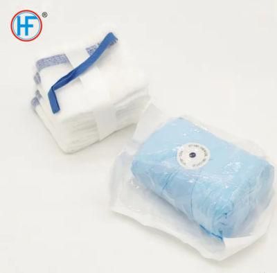 Mdr CE Approved 100% Cotton Tasteless and Colorless Cotton Laparotomy Sponge for Wound Care 25g