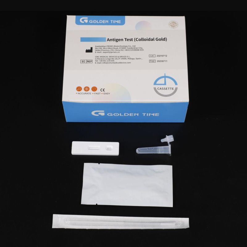 Novel Virus Rapid Antigen Test Kit for 20 Person with CE Certificate