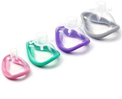 Disposable PVC-Free Medical Anaesthesia Oxygen Mask