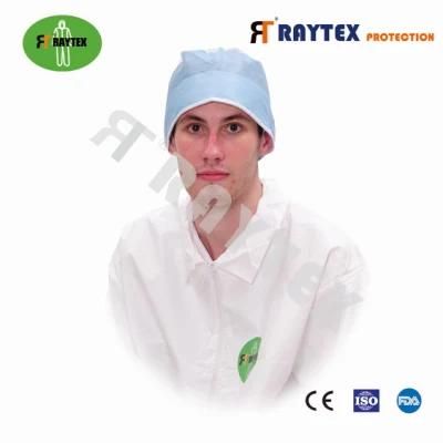 Nonwoven/SMS/PP/Crimped/Pleated/Strip/Surgeon PP Doctor Cap Without Elastic