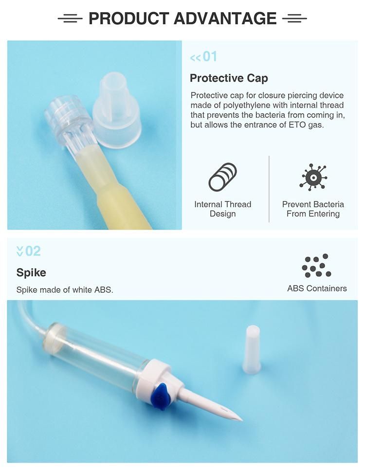 Medical Disposable IV Giving Set Infusion Set