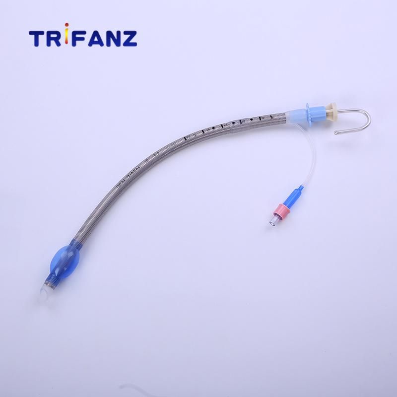 Disposable Nasal Oral Preformed PVC Endotracheal Tube Cuffed (North-Face)