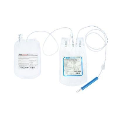 Manufacturers Medical Empty Single Double Triple 250ml 350ml 450ml Size Collection Transfusion Blood Bags for Sale