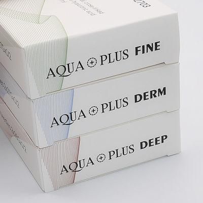 Hyaluronic Acid Dermal Fillers for Lips and Wrinkles Aqua Plus 2ml Deep Cross Linked Ha