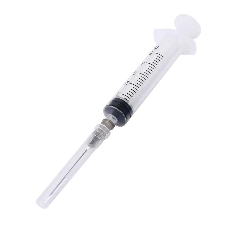 High Quality CE 5ml Medical Injection Sterile Syringe with Needle