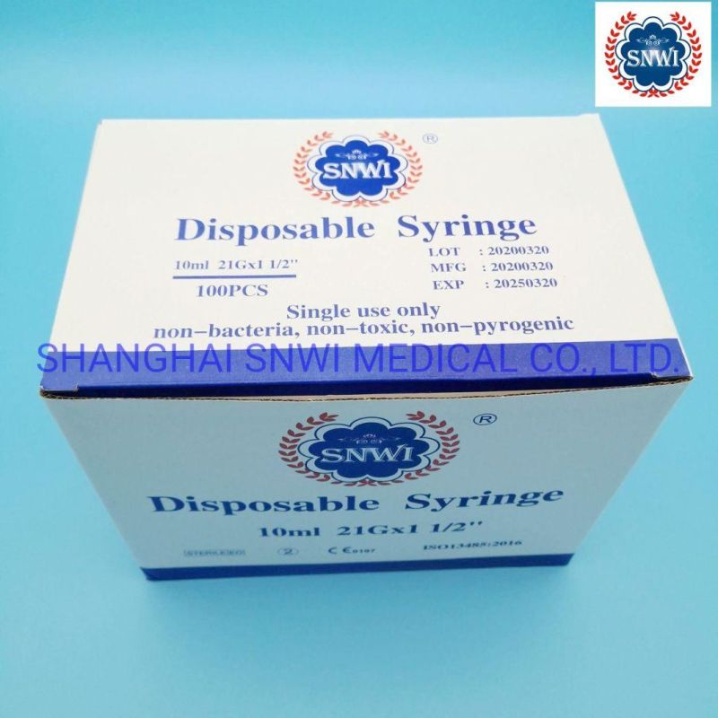 Made in China All Kinds of Medical Syringes