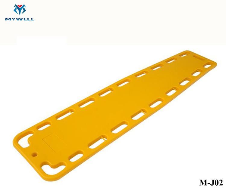M-J02 Hot Sale Water Rescue Stretcher Immobilization Plastic Spinal Board
