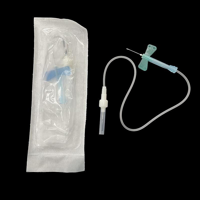 Safety Blood Collection Needle Set with Butterfly Type Needles 21g 23G with CE ISO