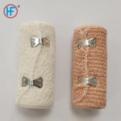 Mdr CE Approved China OEM Hemostasis Medical Crepe Bandage with Good Air Adapt Ability