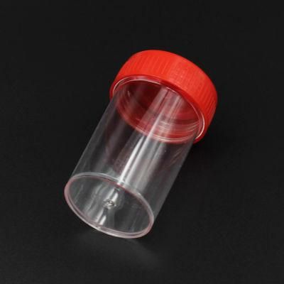20ml 30ml 50ml 60ml 80ml 120ml Disposable Hospital Urine Sample Cup Stool Specimen Container
