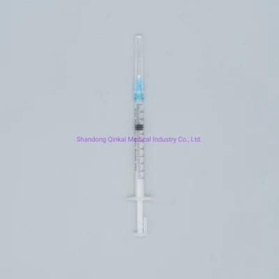 Disposable Syringe /3-Parts / Luer Lock and Luer Slip Medical Syringe