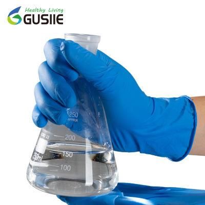 Powder-Free Black and Blue Gloves Disposable Examination Nitrile Gloves
