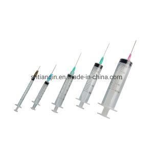 Sterile 1ml 2ml 3ml 5ml 10ml 20ml Disposable Syringe with or Without Needles; CE Approved