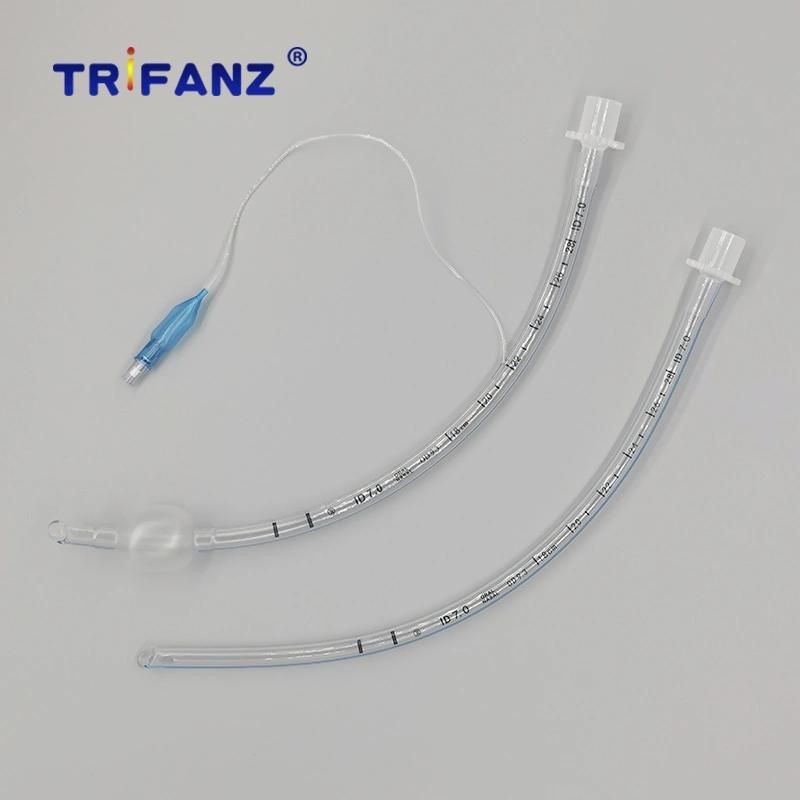 Disposable Medical PVC Endotracheal Tube Manufacturer with ISO13485