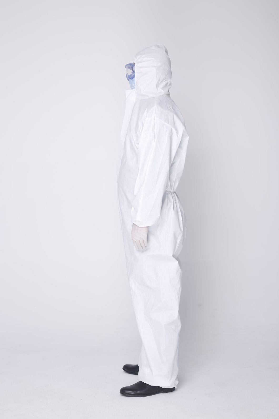 Hot Selling Disposable Medical Isolation Garment with Hood