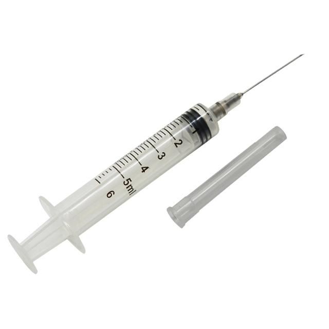 Disposable Medical Sterile Luer Lock/Luer Slip Syringe (1ml 3ml 5ml 10ml)