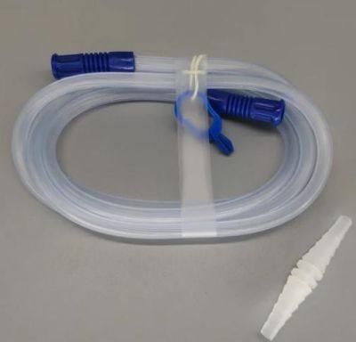 Medical PVC Suction Connecting Tube with Yanker