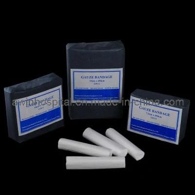 Medical Wound Dressing Absorbent 100% Cotton Gauze Bandage