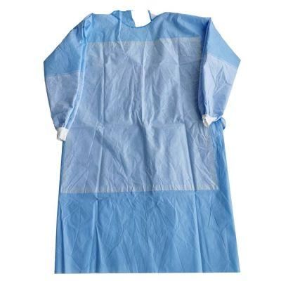 Non-Woven Medical Disposable Items Disposable Sterile Surgical Gowns Static Resistant Single Use SMS Paper Gowns for Surgery Room
