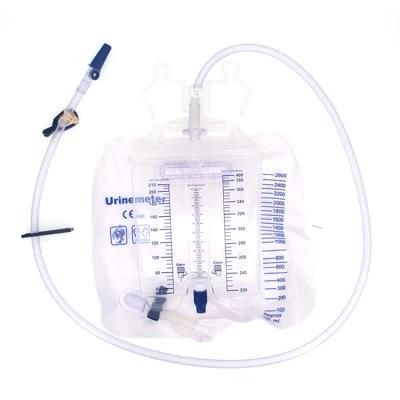 Wego Hot Selling Good Quality Hospital Level Adult Drainage Meter Bag ICU Urine Bag