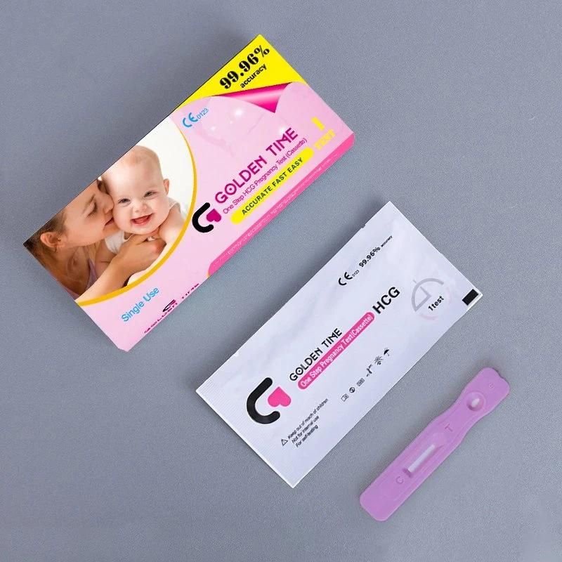 HCG Pregnancy Test Cassette 2.5mm Quick HCG Pregnacy Test