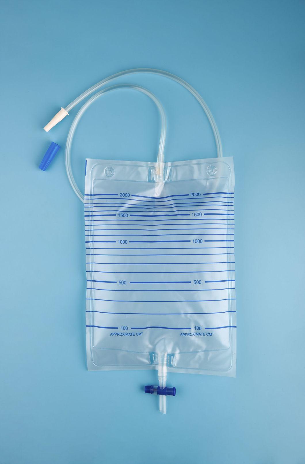 PVC Urinal Drainage Bag 1000 2000ml Other Medical Consumables Postoperative Urine Bag Drainage Bag