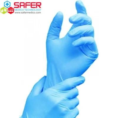 FDA Medical Grade Disposable Examiantion Dental Nitrile Gloves