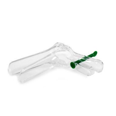 Disposable Medical Plastic Sterile Vaginal Speculum with Side Screw of Different Sizes
