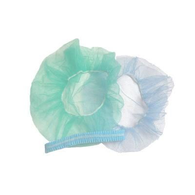 Hubei Factory 18&quot; 21&quot; 24&quot; Disposable Non Woven Bouffant Caps