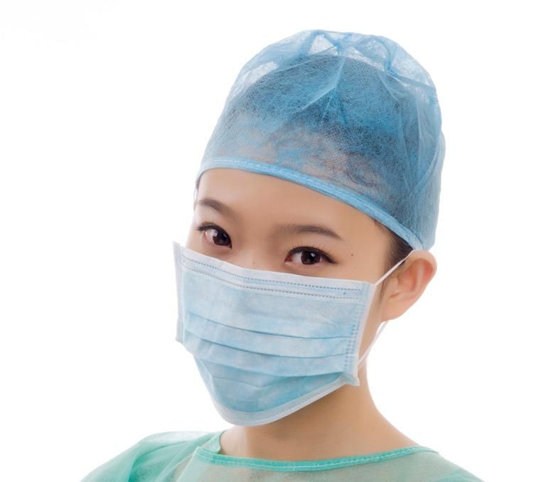 510K Certificated 3ply Adult Use Medical Non-Woven Face Mask with Earloop Hospital/Clinic Use Surgical Face Mask