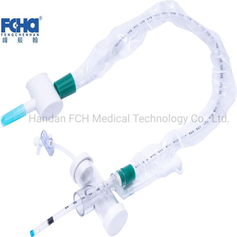 Closed Suction Catheter with Elbow Adaptor