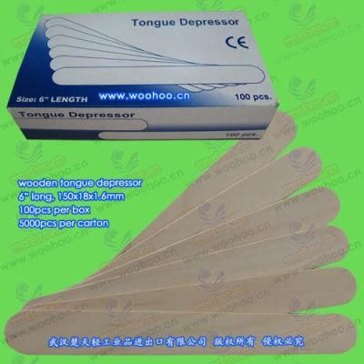 Tongue Depressor (Tongue Spatula, Wooden Spatulas)