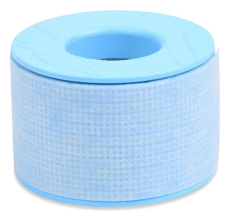 Quality Own Brand Medical Silicone Gel Blue Eyelash Extension Paper Tape Sensitive Skin Tape